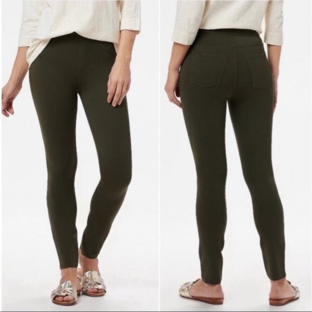 SPANX The Perfect Pant Ankle 4-Pocket In Olive Green 20202R Women’s Size Medium